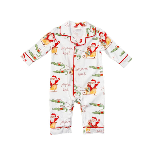 Cypress Row Childrens - Joyeaux Noel Classic Romper Lounge