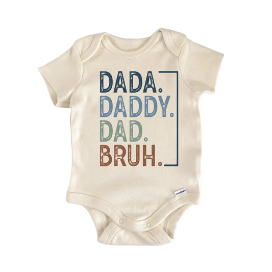 Dada Bruh Fathers Day Newborn Baby Onesie®