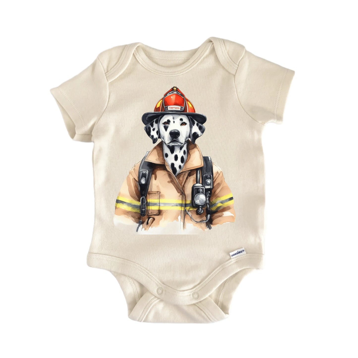 Dalmatian Fireman Newborn Baby Onesie® Onesie®