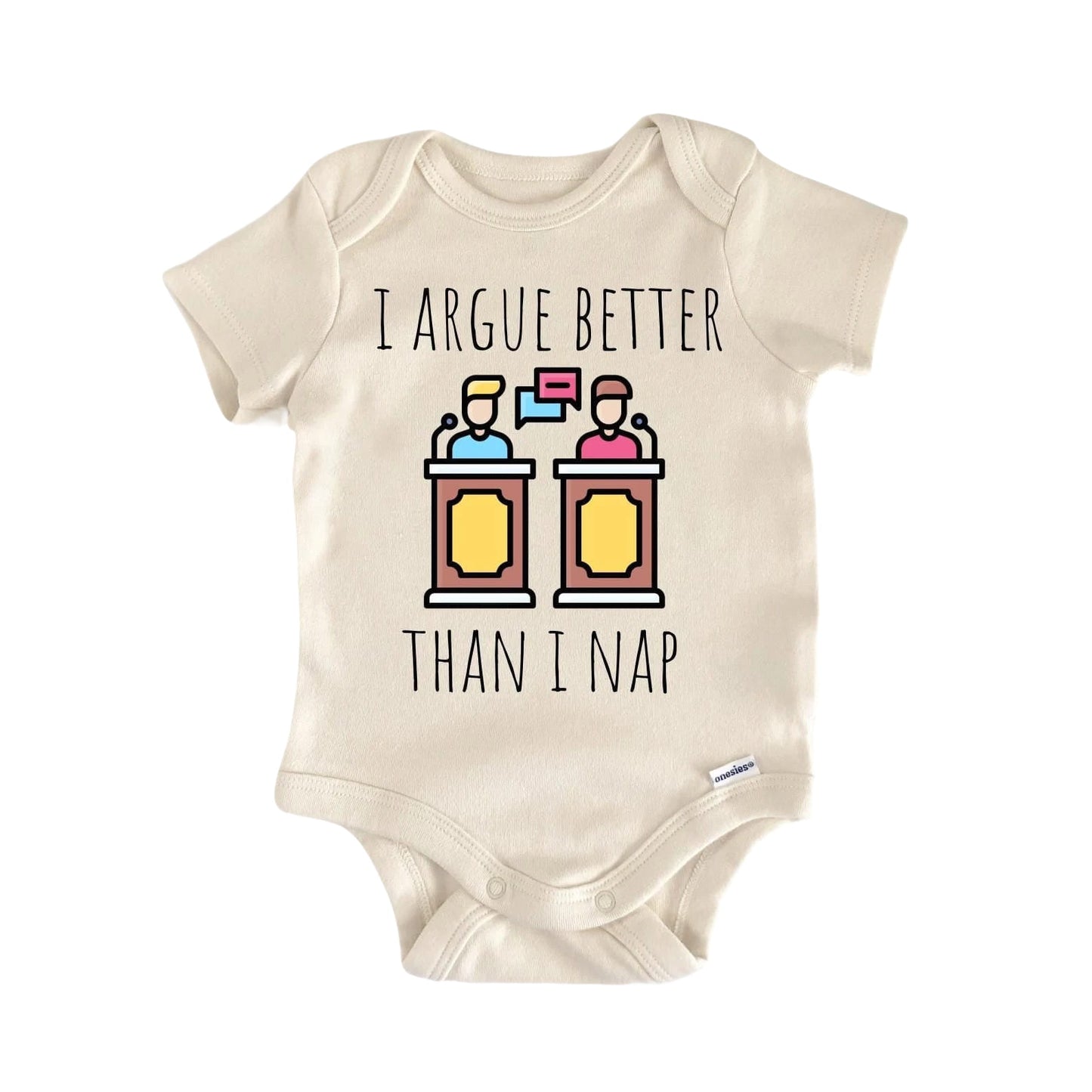 Debate Debator Newborn Baby Onesie® Onesie®