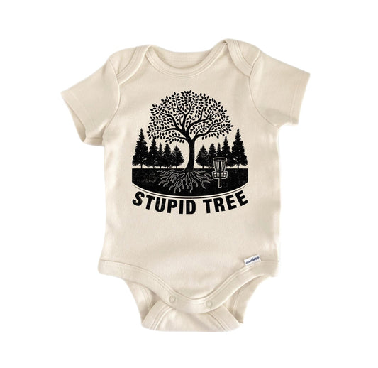 Disc Golf Tree Newborn Baby Onesie®