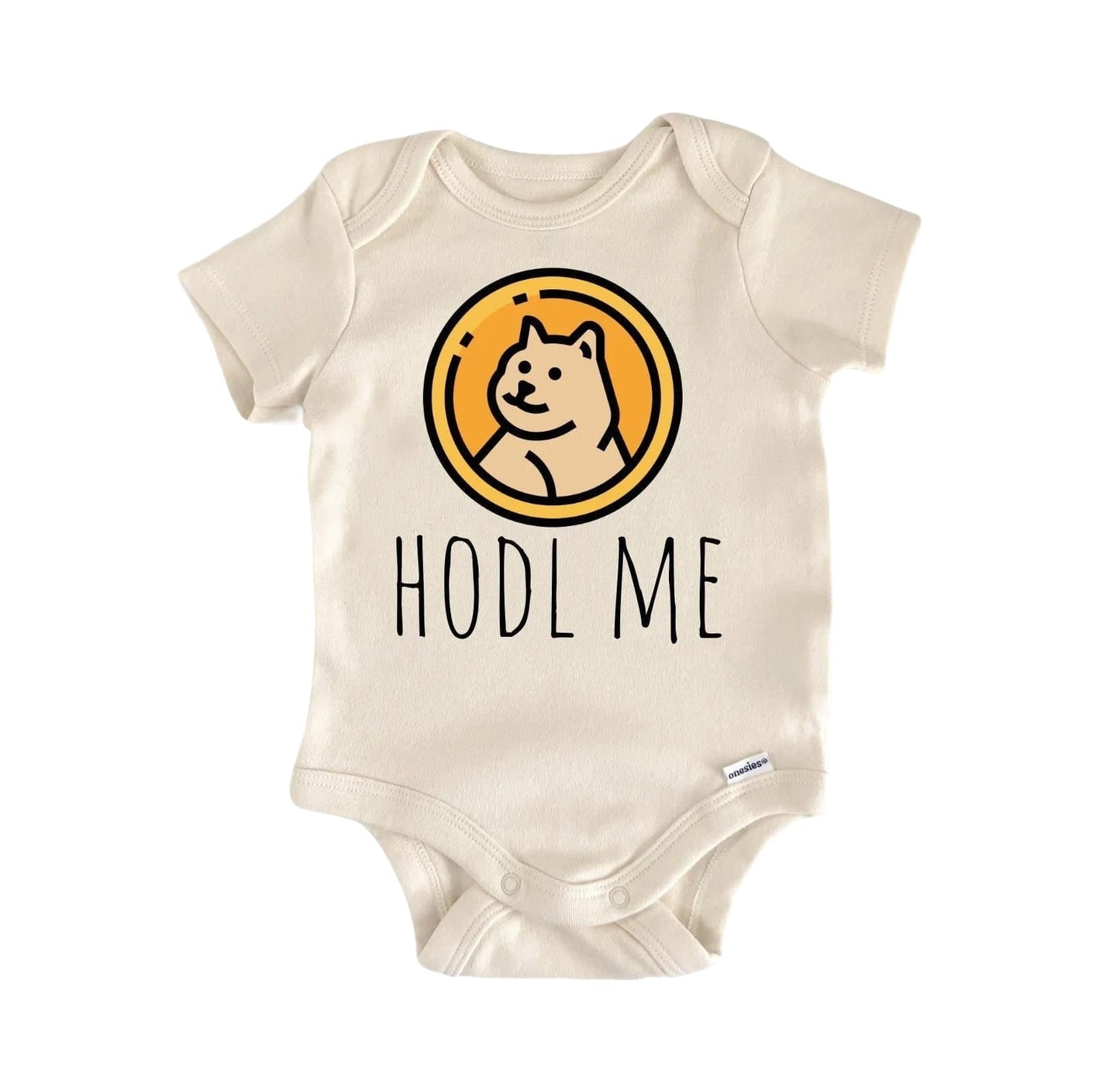Dodgecoin Crypto Newborn Baby Onesie® Onesie®