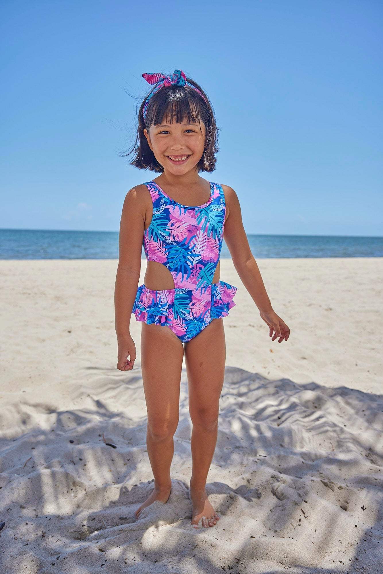 Driftwood Palms One Piece Swimsuit