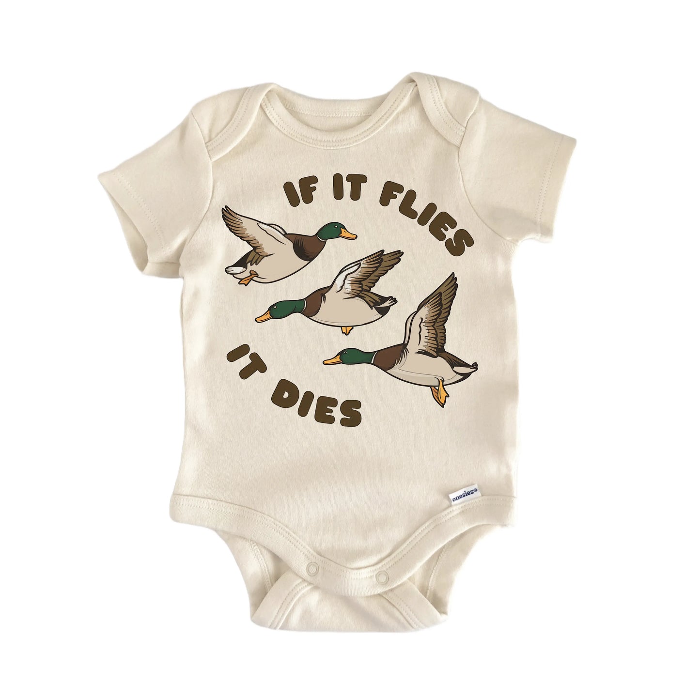 Duck Hunting Hunter Three Newborn Baby Onesie® Onesie®