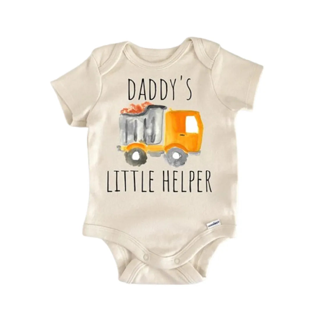 Dump Truck Excavator Newborn Baby Onesie® Onesie®