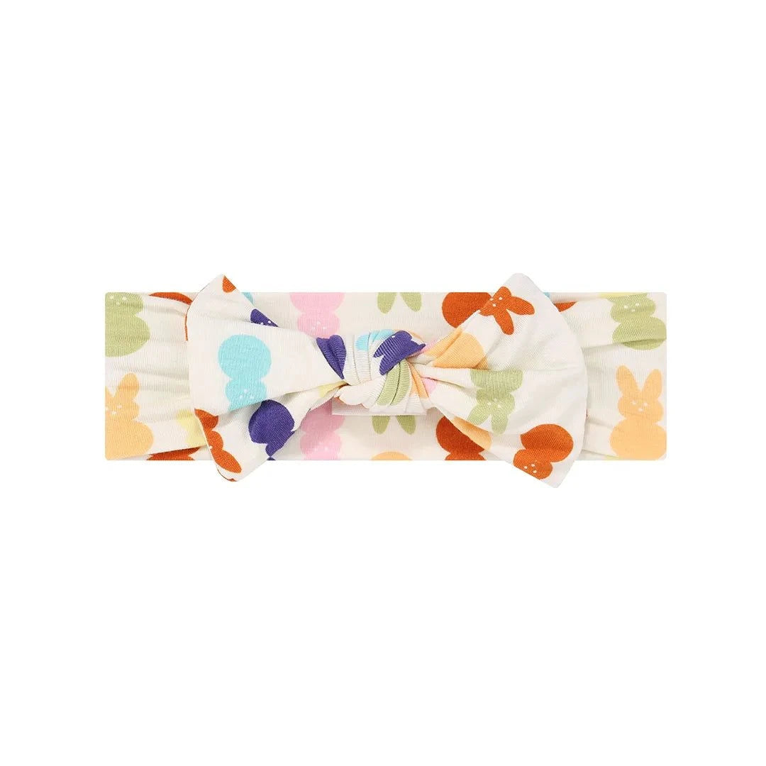Emerson and Friends - Chillin with My Peeps Easter Bamboo Baby Headband Bow