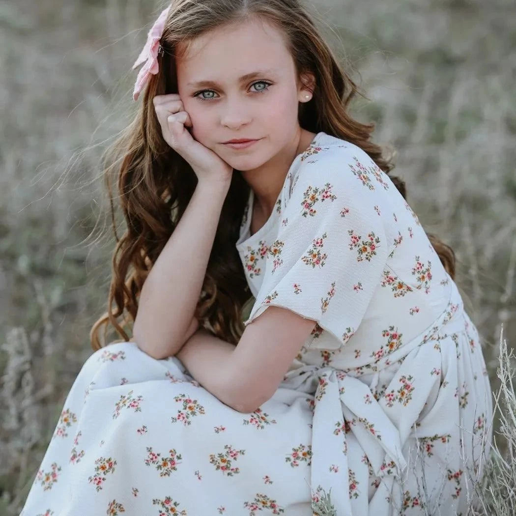 Etta Cream Floral Dress