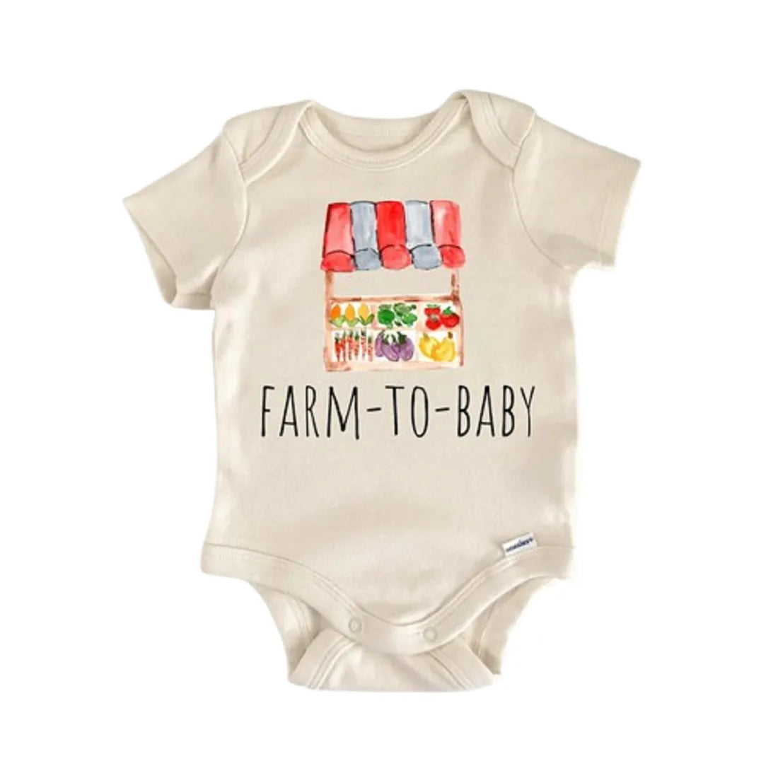 Farm Stand Farmer Newborn Baby Onesie® Onesie®