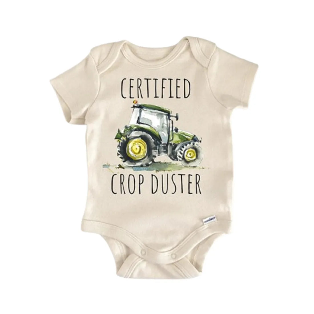 Farmhand Farmer Tractor Newborn Baby Onesie® Onesie®