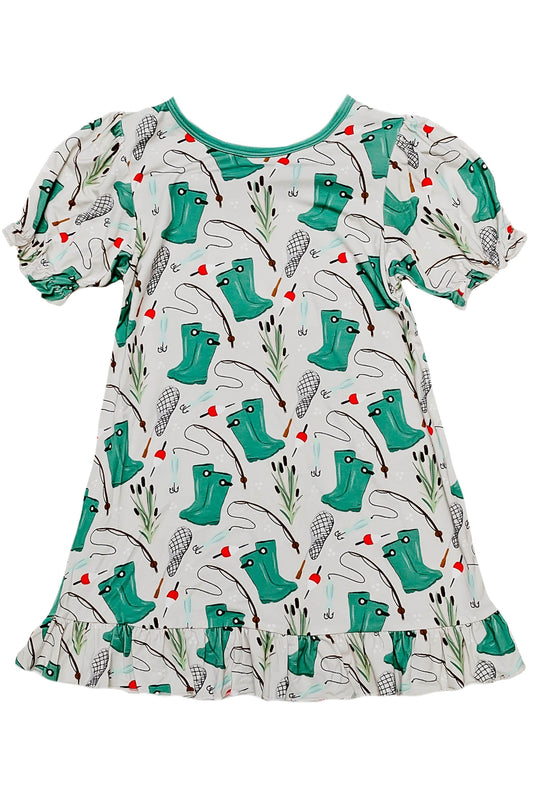 Fishing Bamboo Play Dress