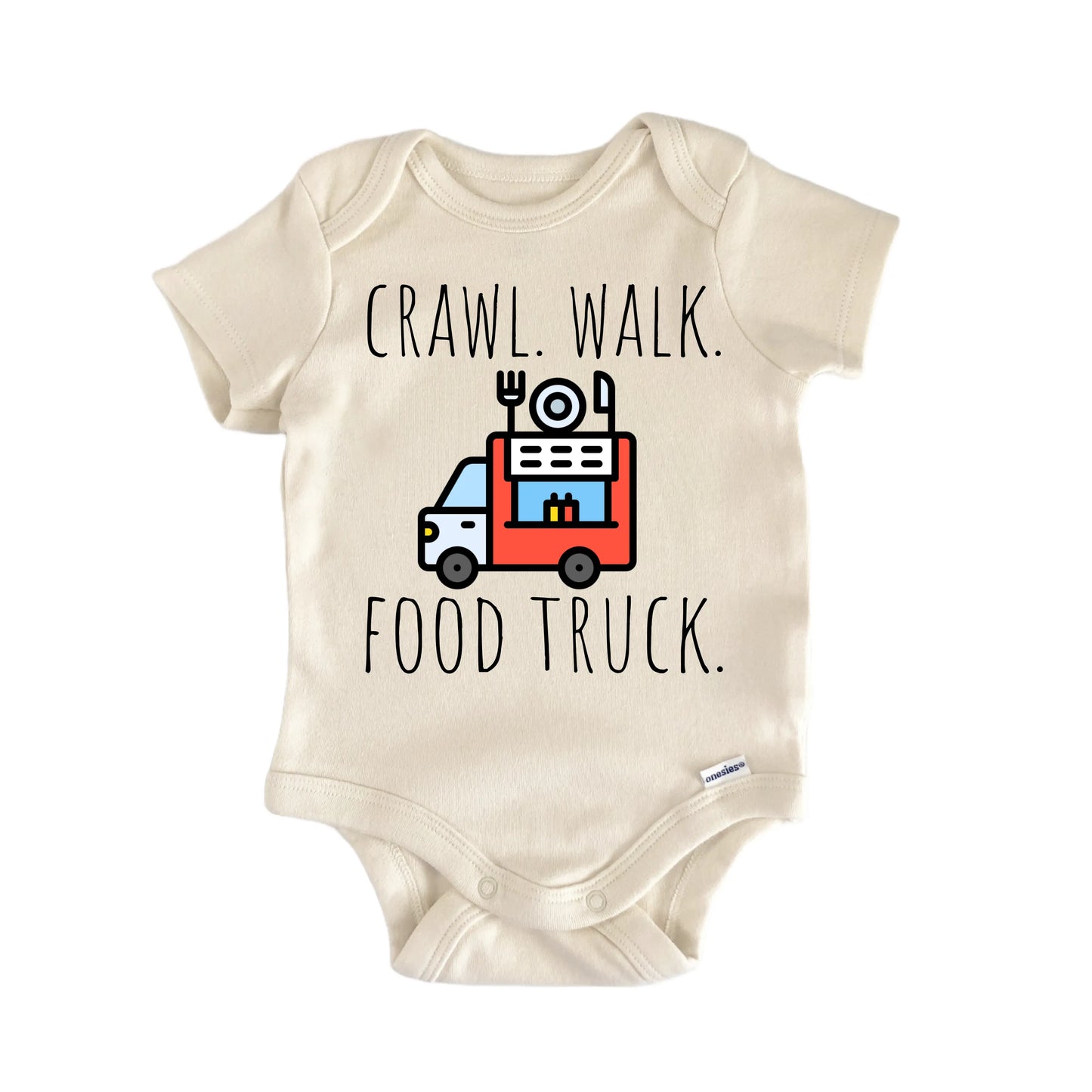 Foodie Food Truck Gourmet Newborn Baby Onesie® Onesie®