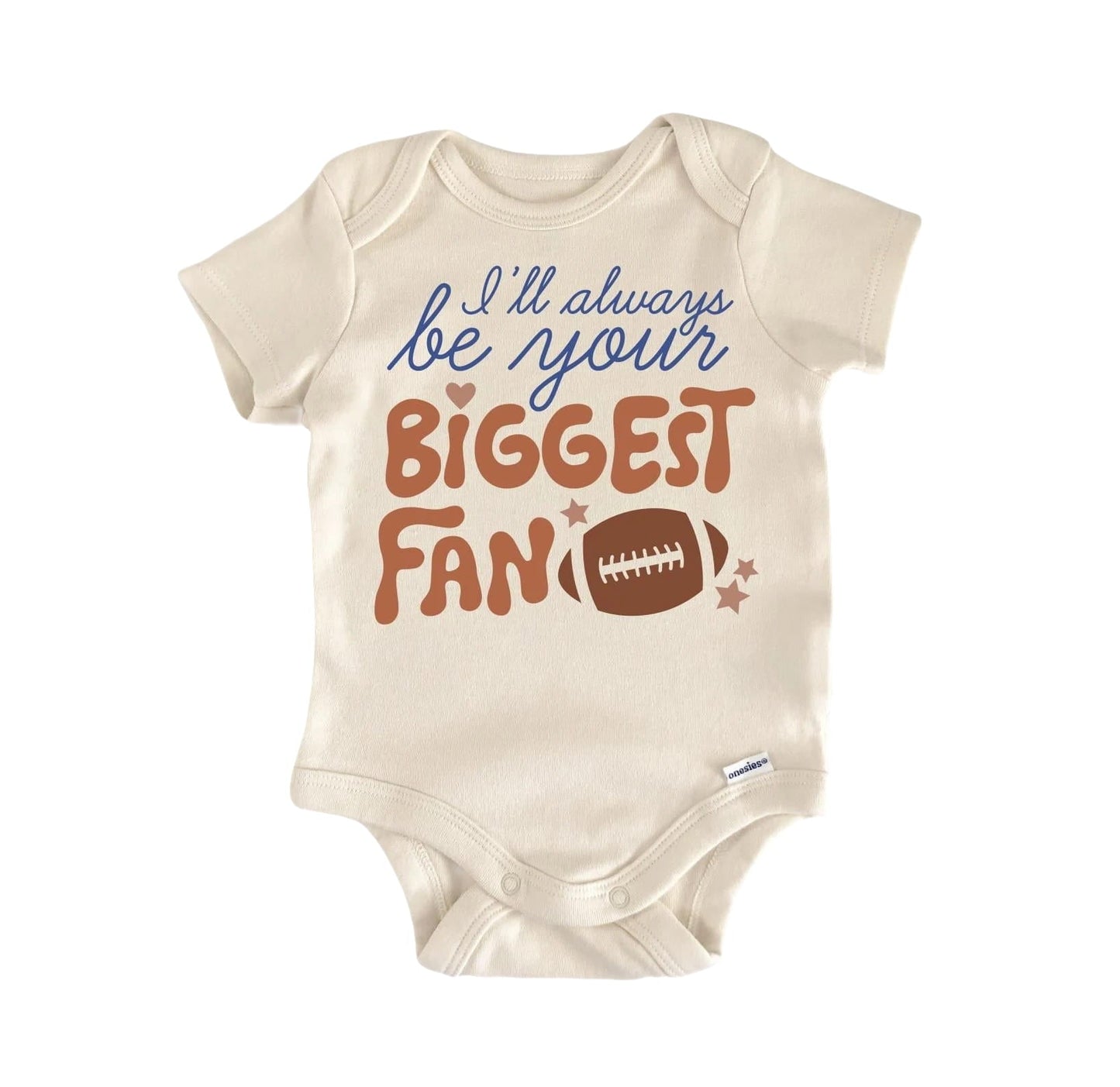 Football Biggest Fan Newborn Baby Onesie® Onesie®