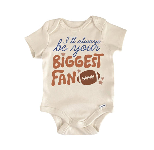 Football Biggest Fan Newborn Baby Onesie®