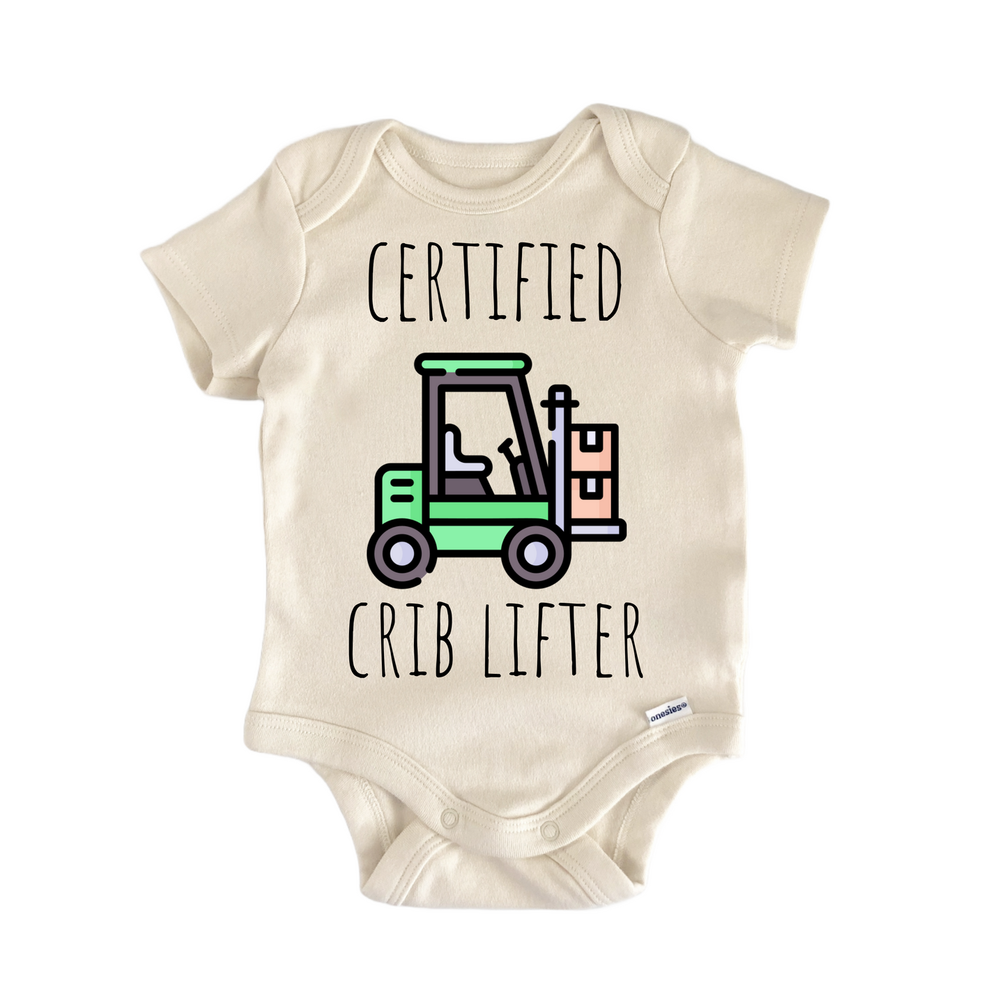 Forklift Warehouse Supply Newborn Baby Onesie® Onesie®