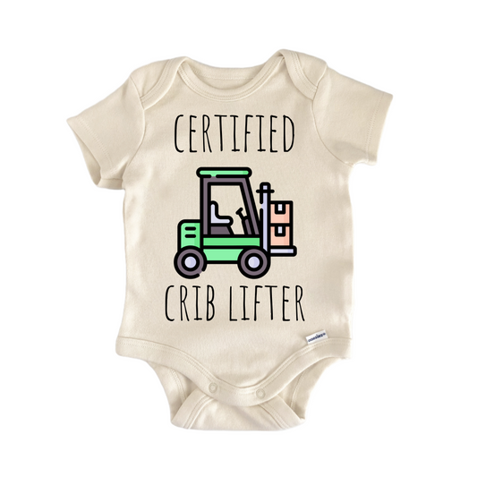 Forklift Warehouse Supply Newborn Baby Onesie® Onesie®