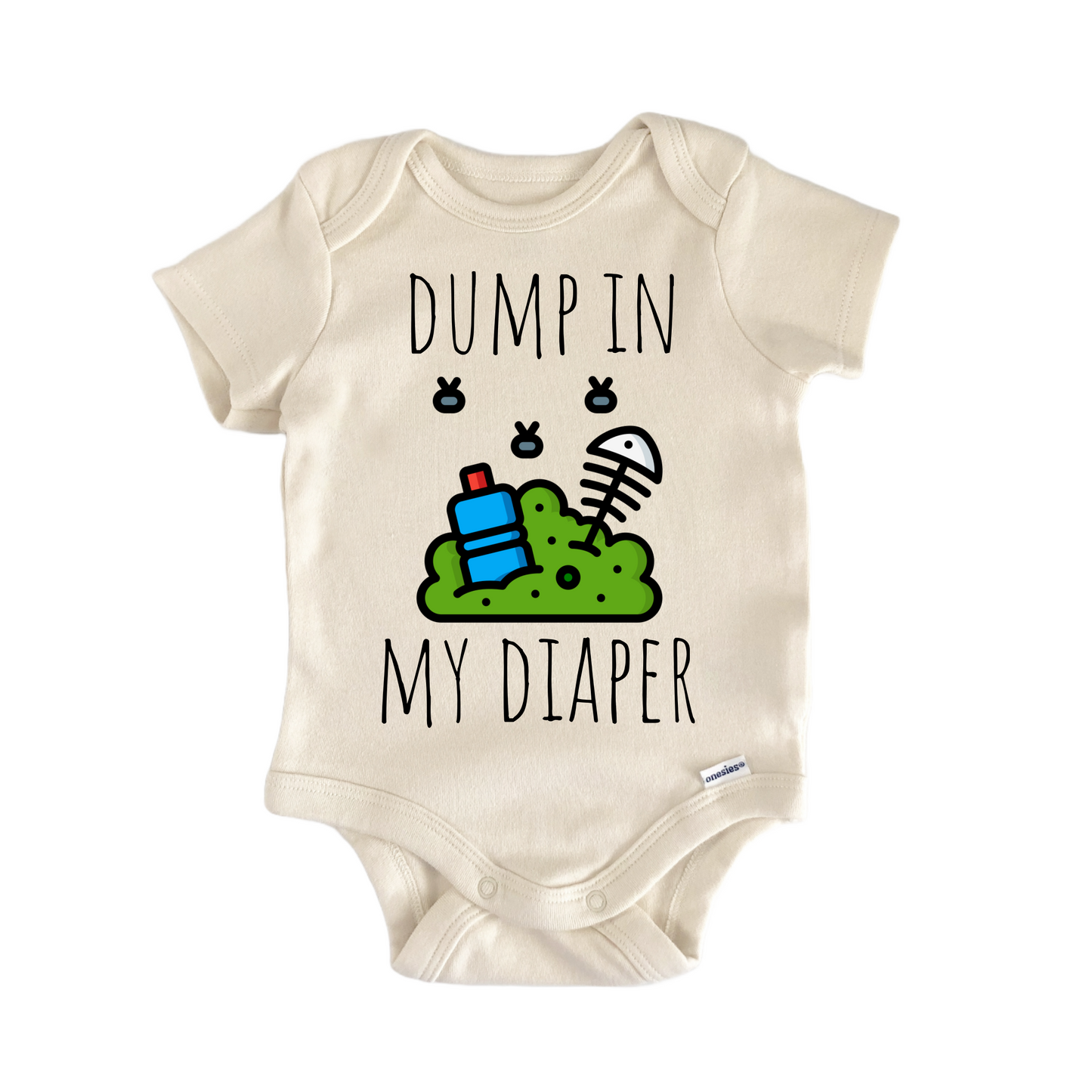 Garbage Dump Sanitation Newborn Baby Onesie® Onesie®