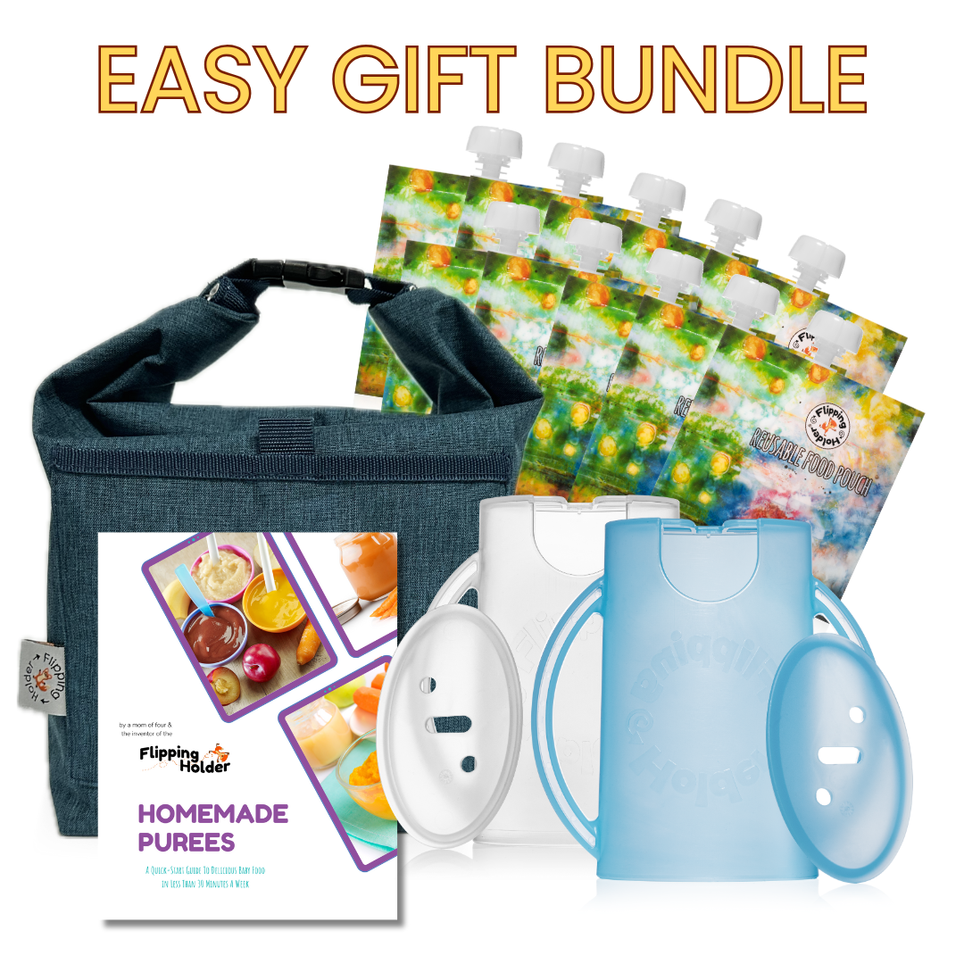 Flipping Holder gift bundle in blue