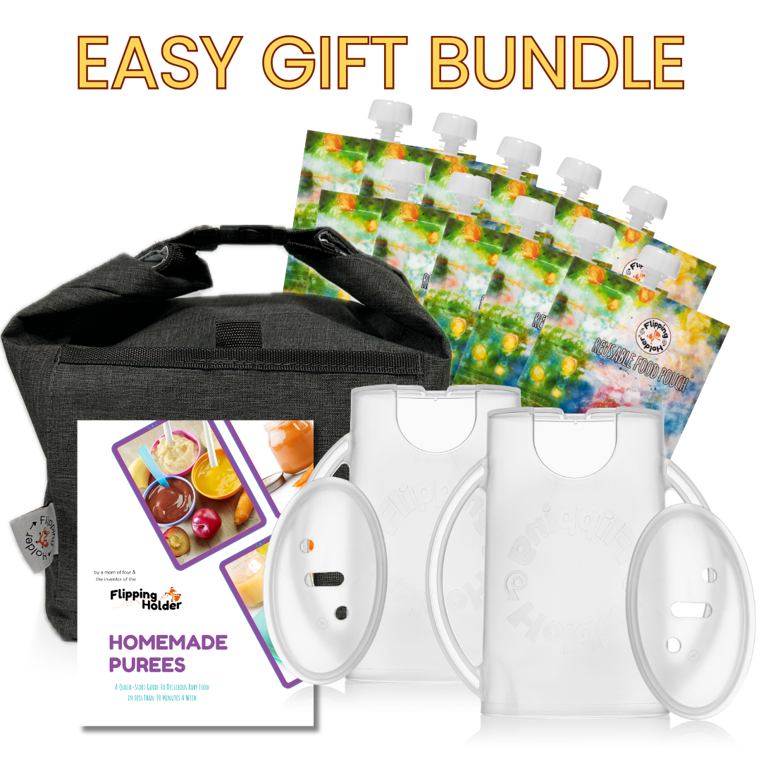 Flipping Holder gift bundle in white