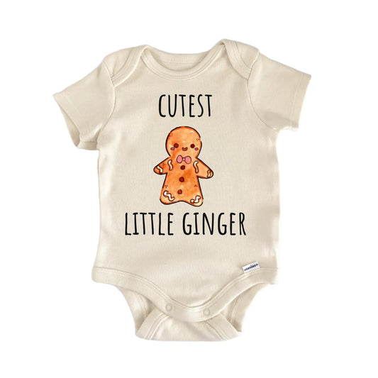 Gingerbread Ginger Christmas Bakery Infant Gift Baby Bodysuit