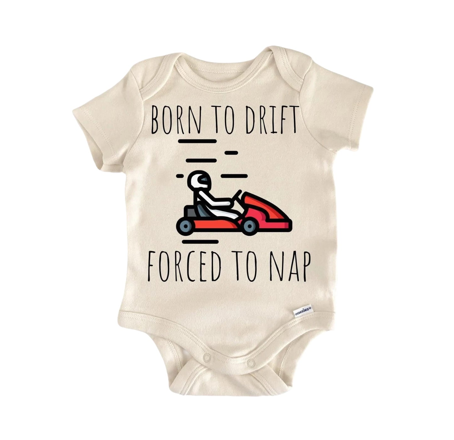 Go Kart Cart Newborn Baby Onesie® Onesie®