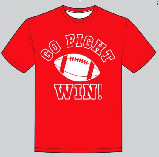 Go, Fight, Win Red Modal Shirt