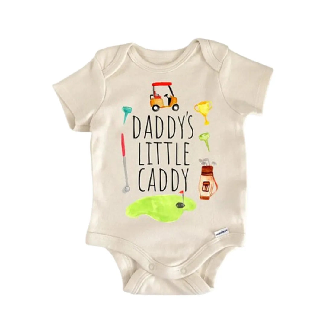 Golf Golfer Caddy Newborn Baby Onesie® Onesie®
