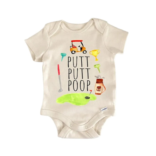 Golf Golfer Sports Newborn Baby Onesie®