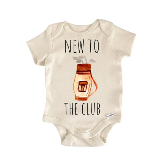 Golf Golfer Sports Newborn Baby Onesie®