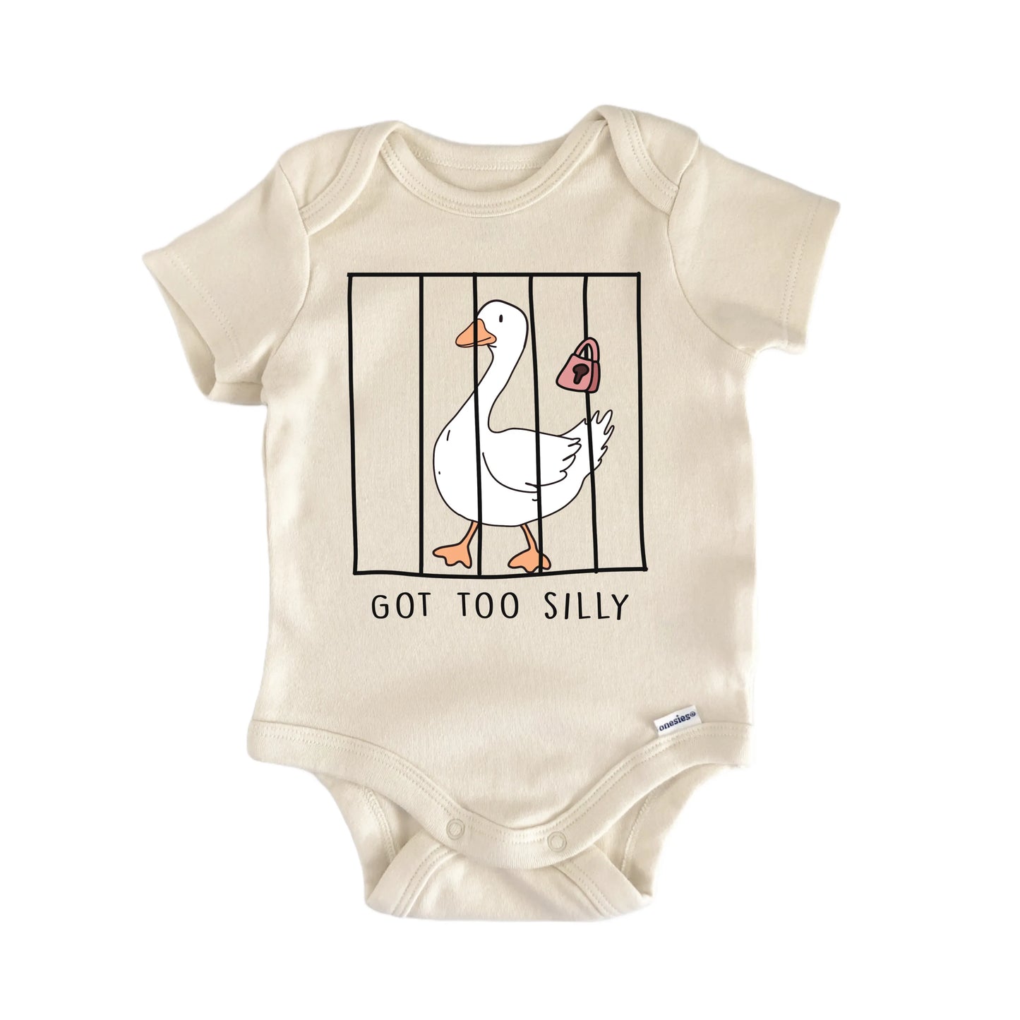 Got Too Silly Goose Jail Newborn Baby Onesie® Onesie®