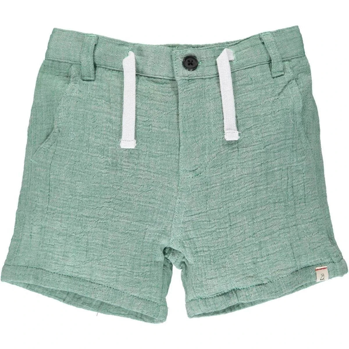 Green Gauze Shorts