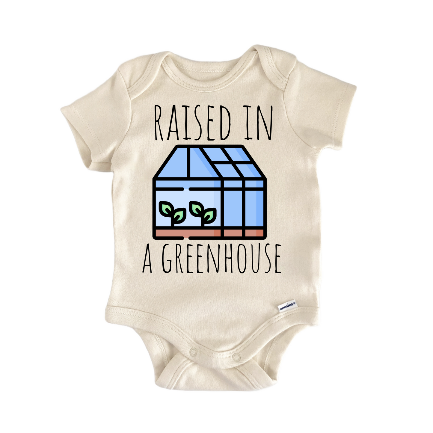 Greenhouse Nursery Plant Newborn Baby Onesie® Onesie®