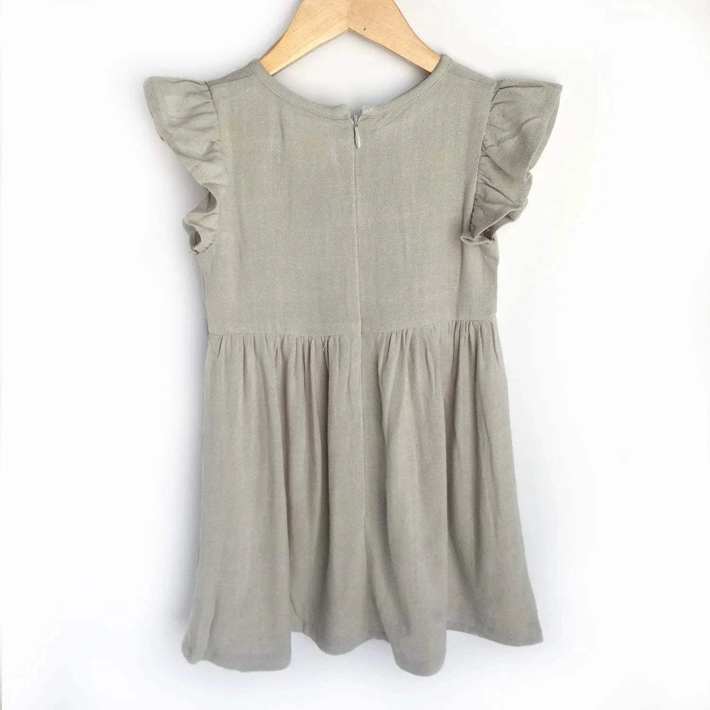 Grey Linen Dress