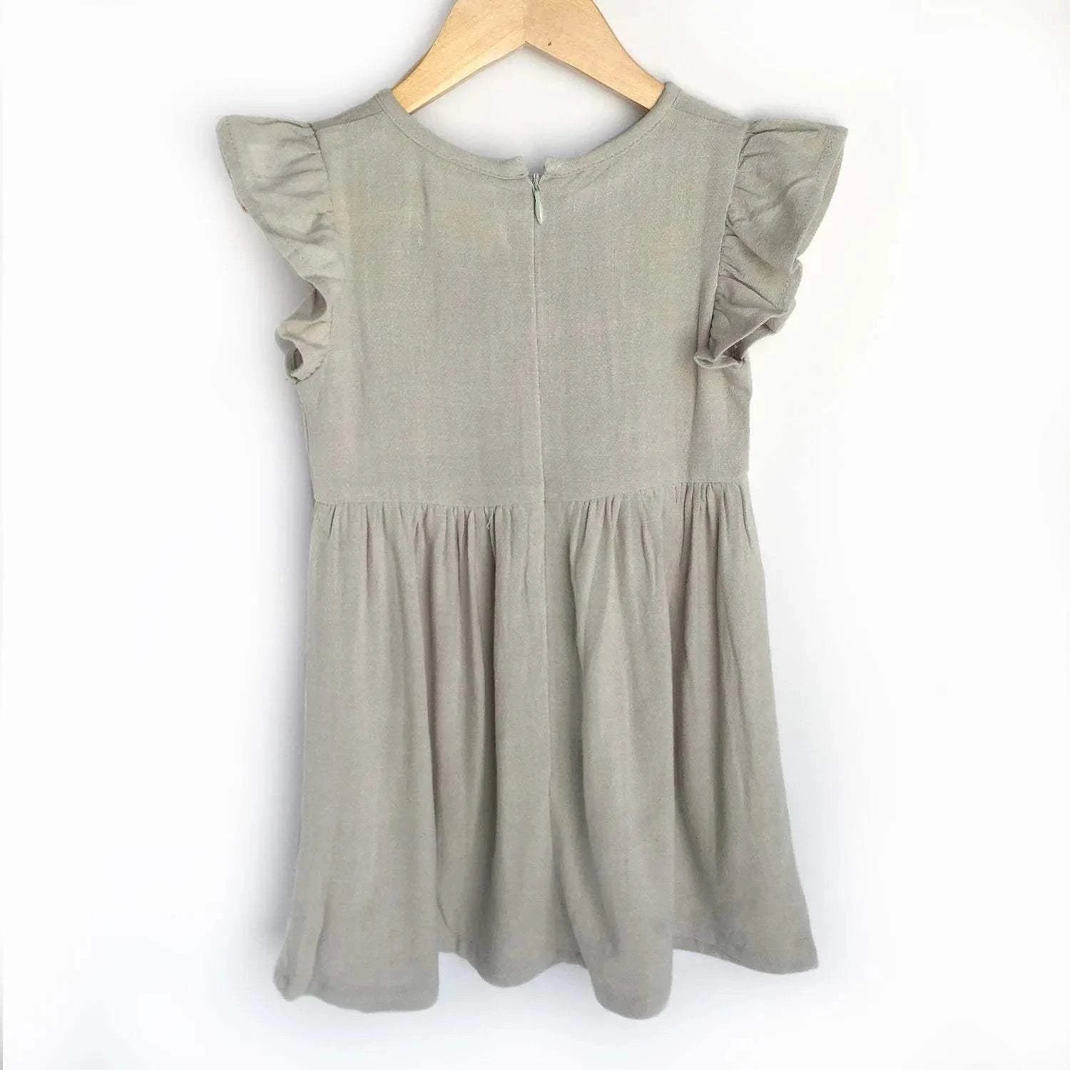 Grey Linen Dress