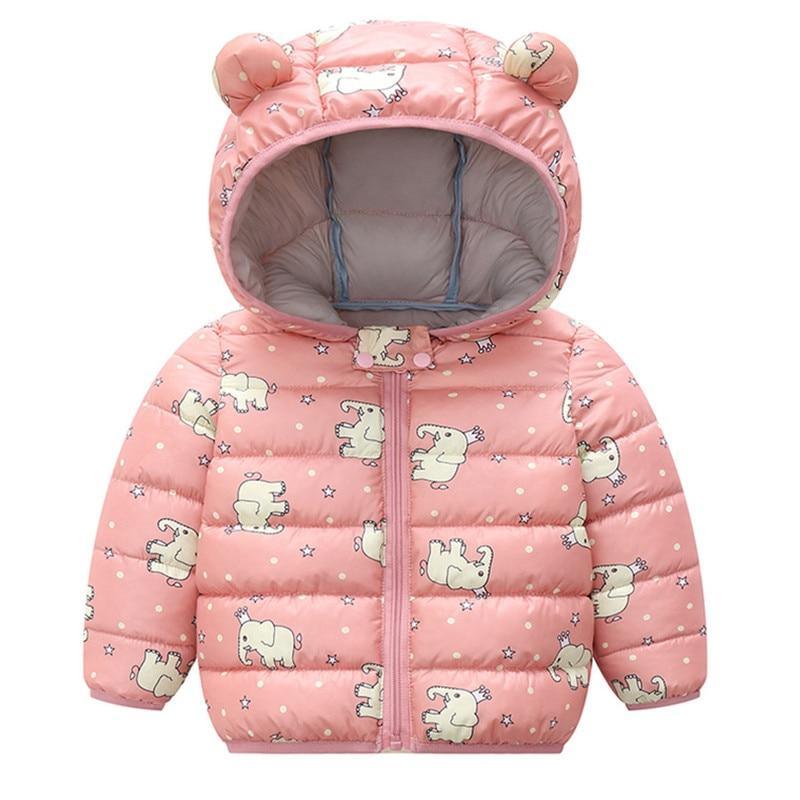 Baby Girls Winter Jackets For Children Spring Autumn Outerwear Hooded Infant Coats In Modern  Design For Girls and Boys