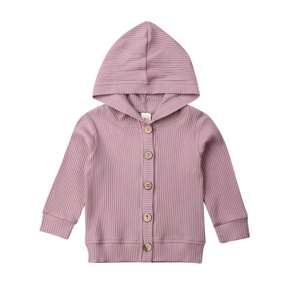 Infant Baby Girl Clothes Long Sleeve Knitted Coat Jacket Outwear Tops 0-24M For baby Girls
