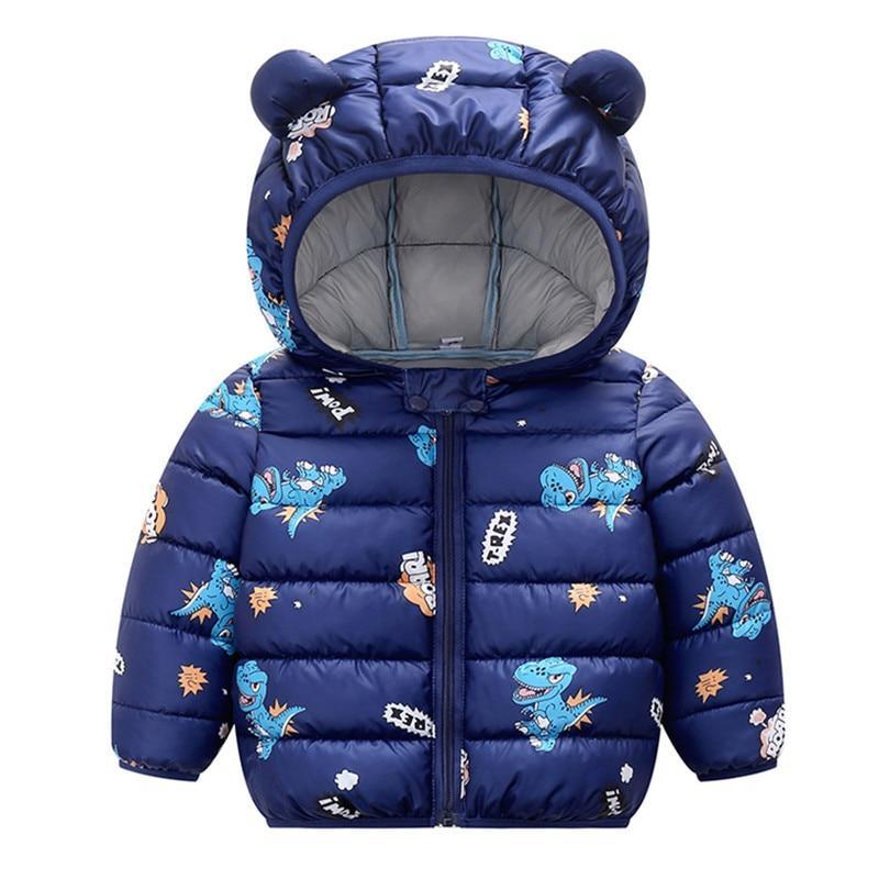Baby Girls Winter Jackets For Children Spring Autumn Outerwear Hooded Infant Coats In Modern  Design For Girls and Boys