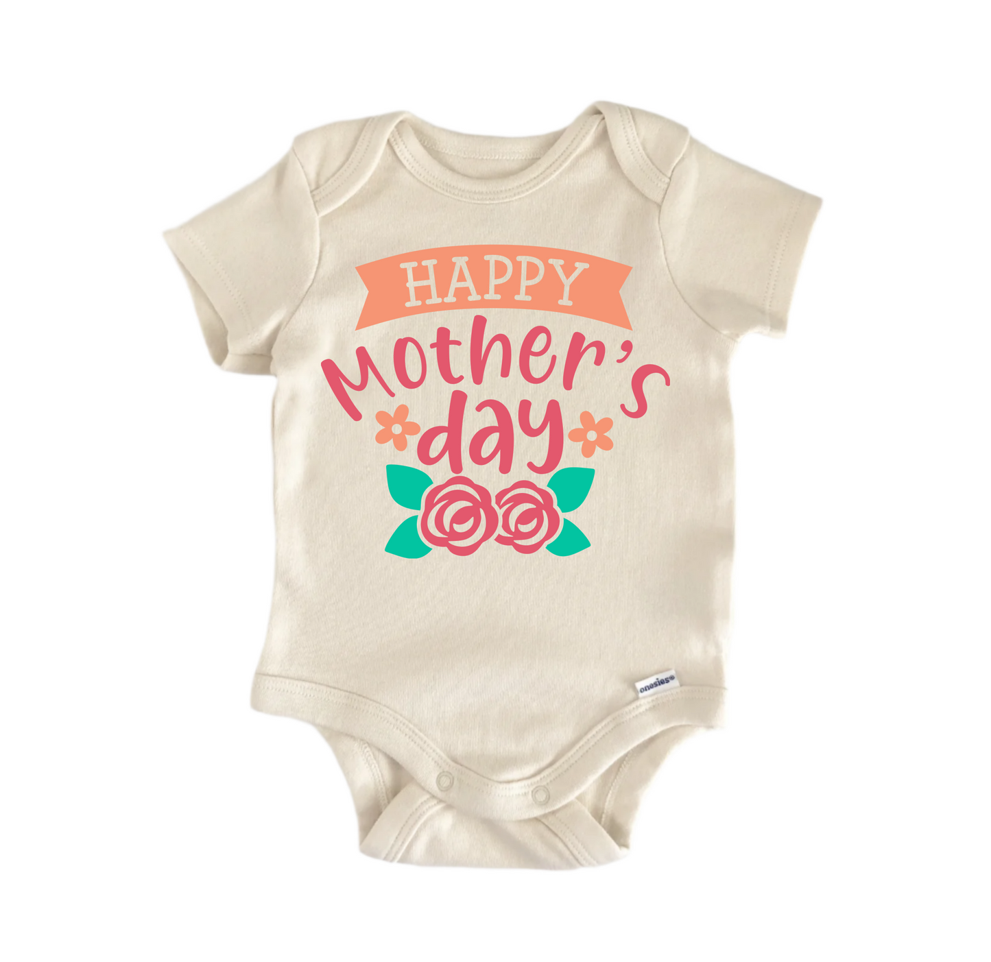 Happy Mothers Day Newborn Baby Onesie® Onesie®