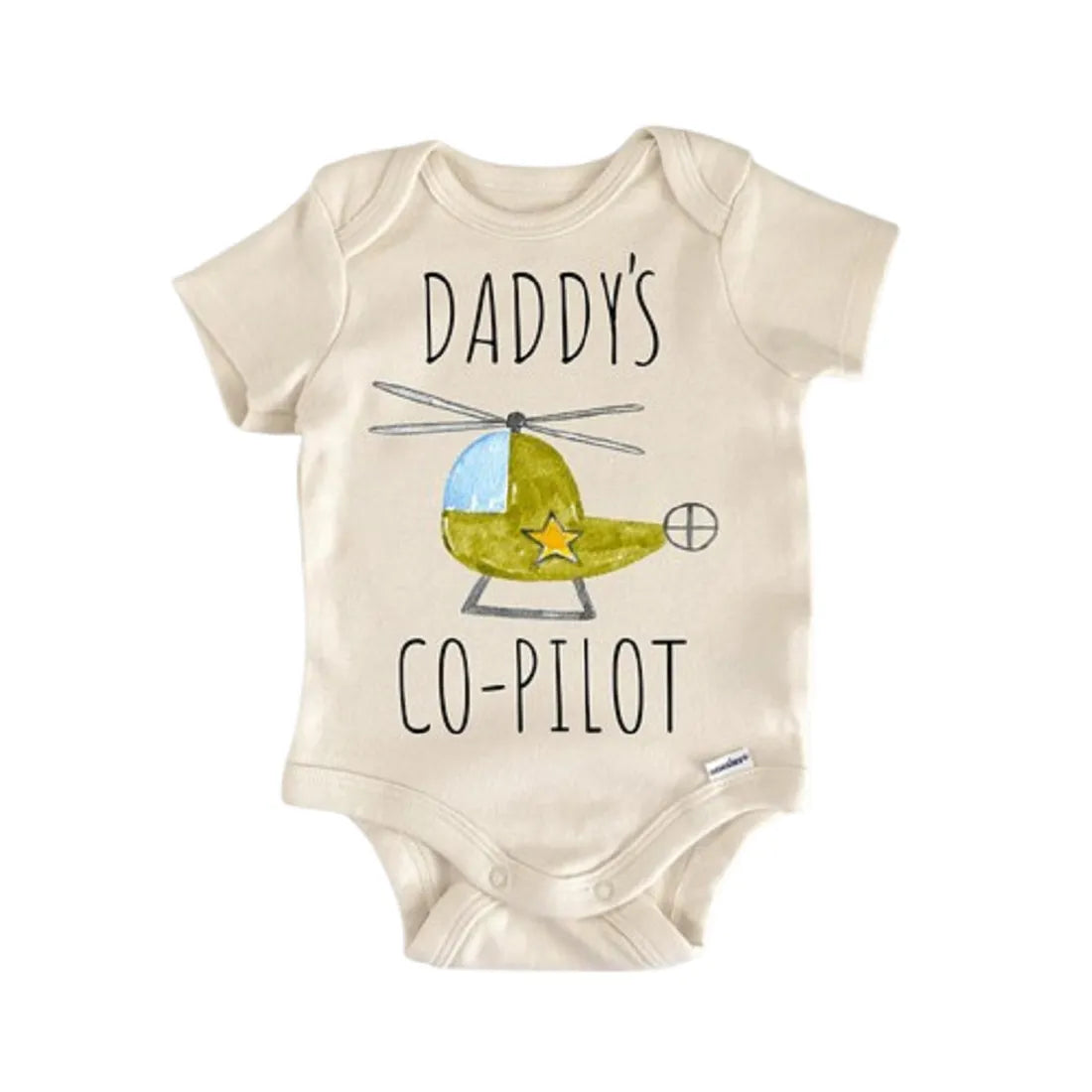 Helicopter Airplane Pilot Newborn Baby Onesie® Onesie®
