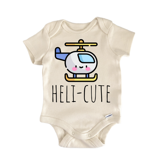 Helicopter Kawaii Pilot Newborn Baby Onesie® Onesie®