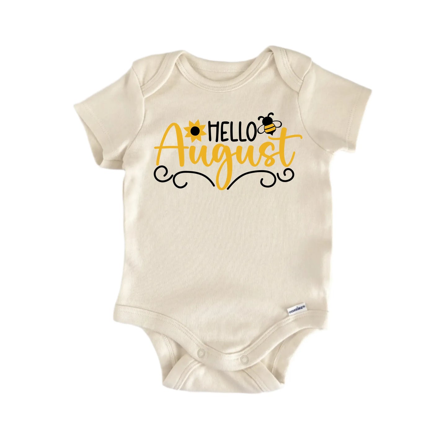 Hello August Newborn Baby Onesie® Onesie®