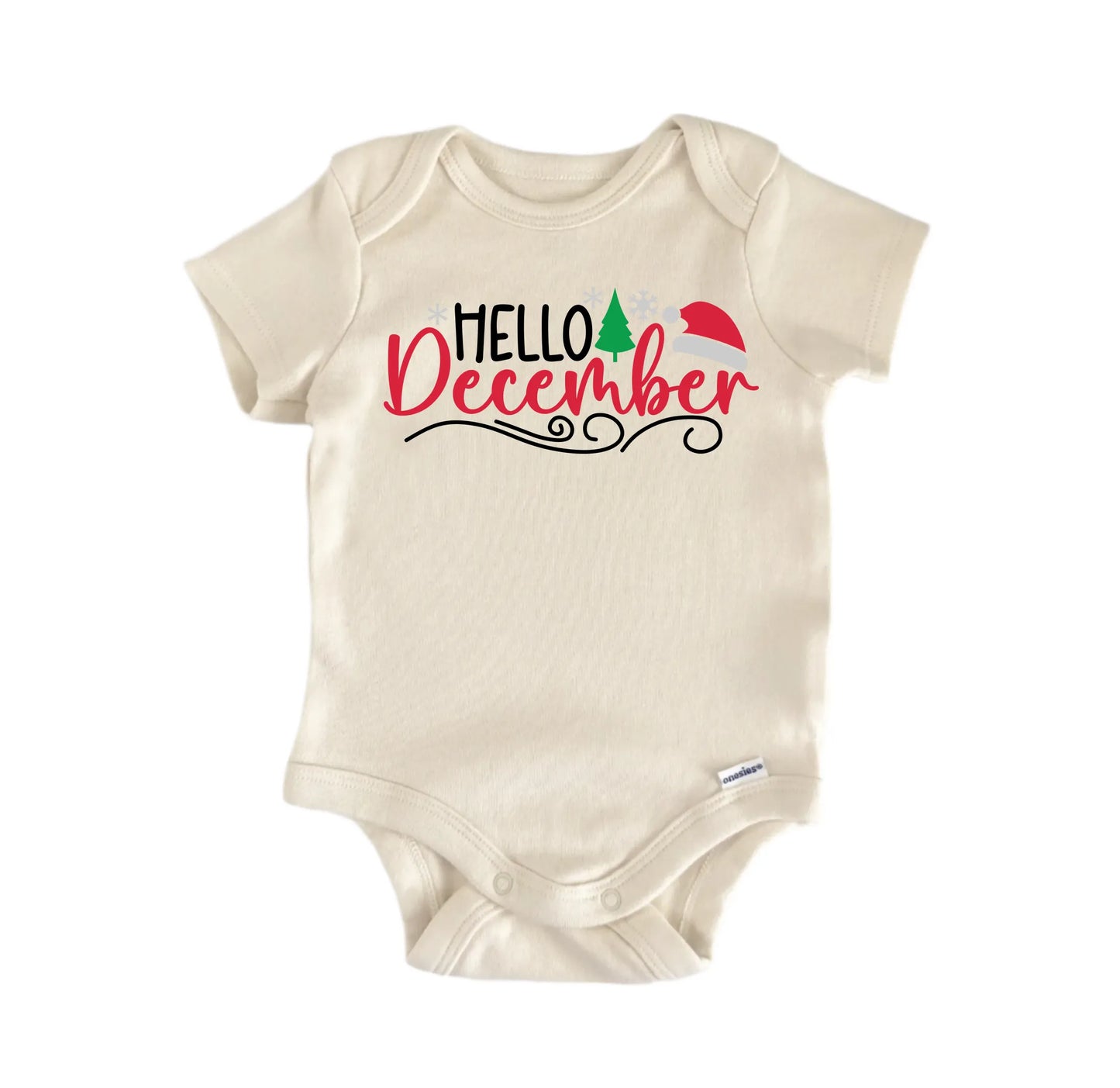 Hello December Newborn Baby Onesie® Onesie®