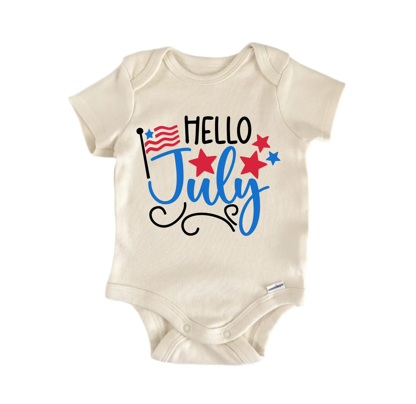 Hello July Newborn Baby Onesie® Onesie®