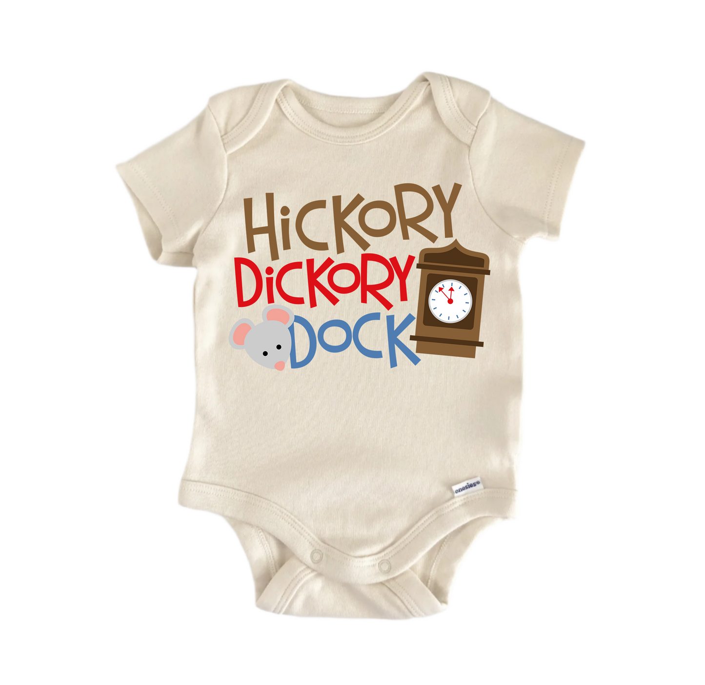 Hickory Dickory Dock Newborn Baby Onesie® Onesie®