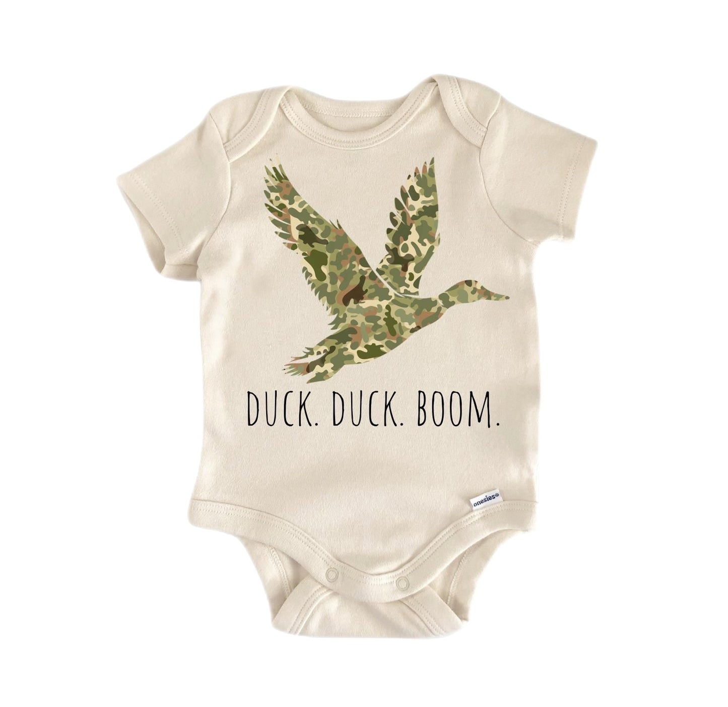 Hunt Duck Boom Newborn Baby Onesie® Onesie®