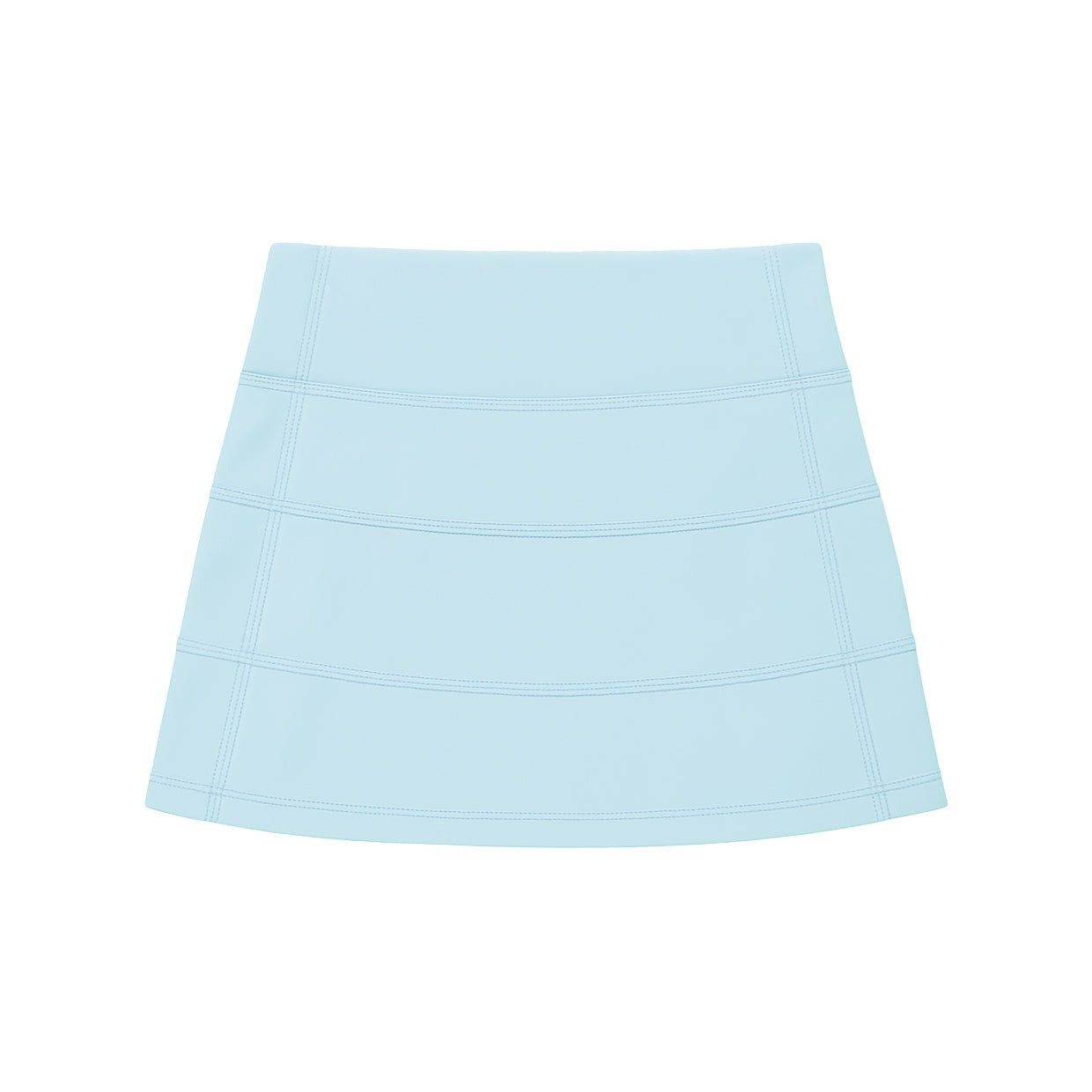 Blue Tennis Skort fabric and material close-up
