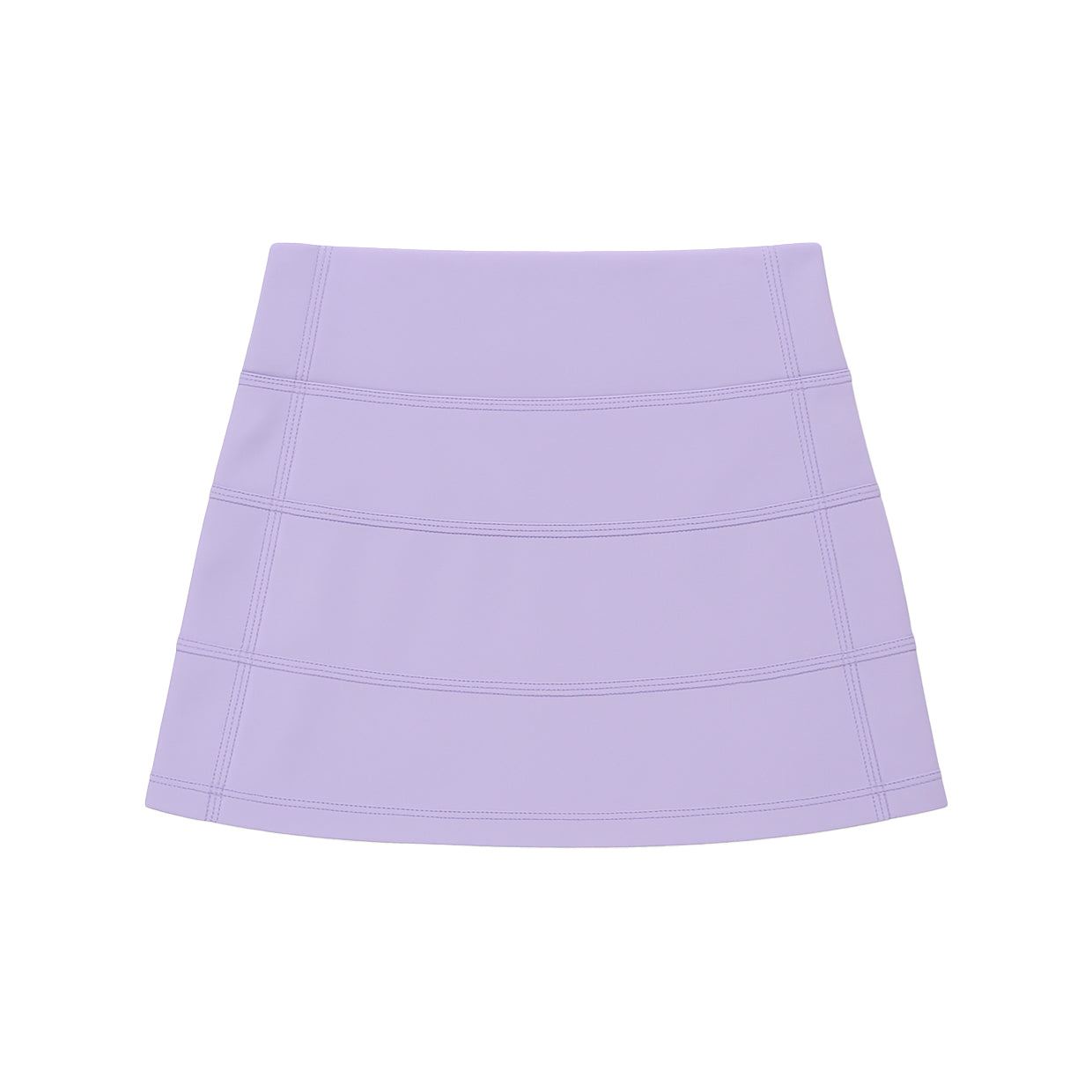 Lavender Tennis Skort fabric and material close-up