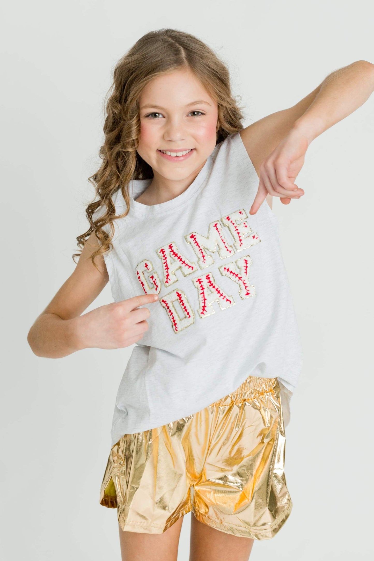 Gameday Chenille Tank front view