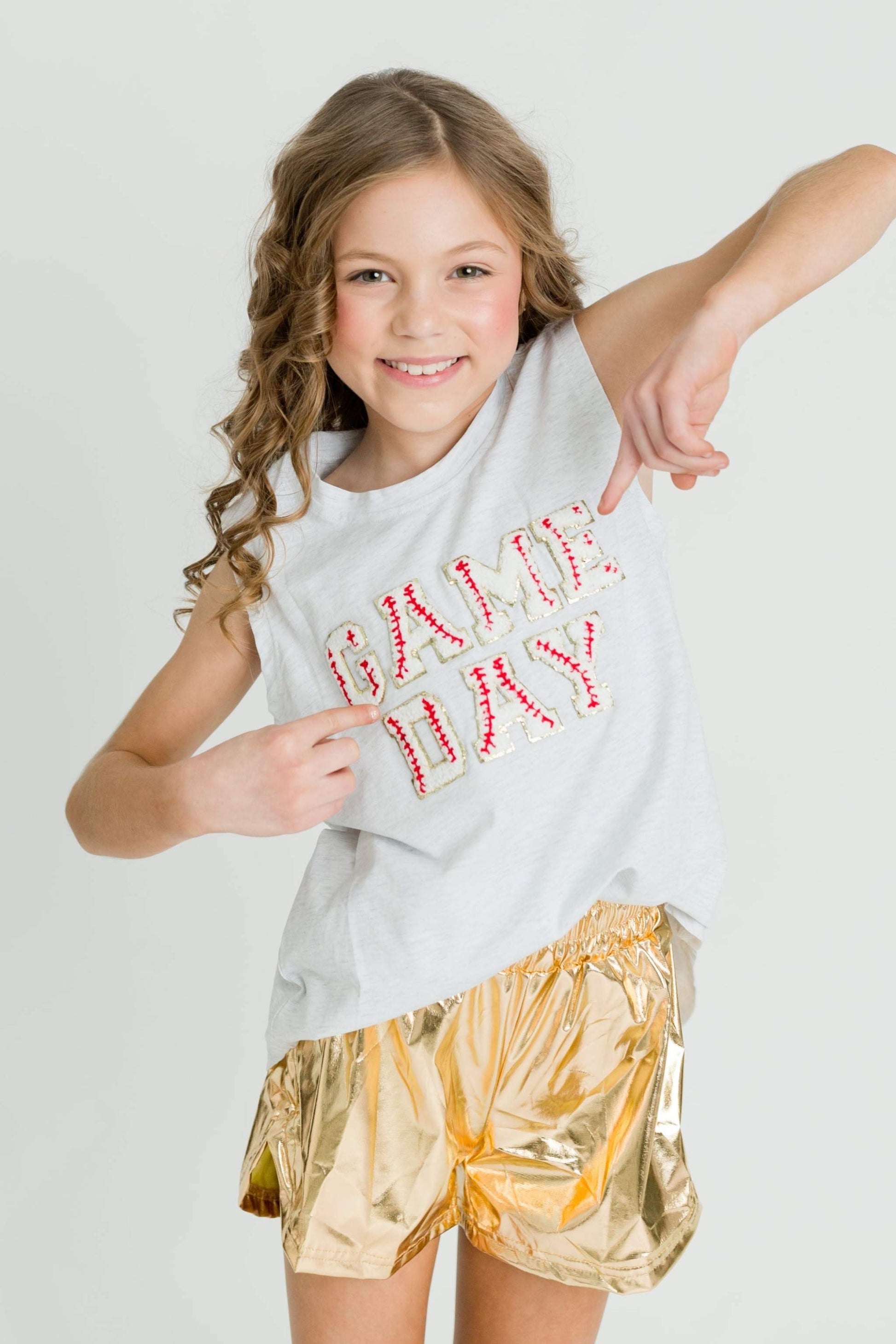 Gameday Chenille Tank front view