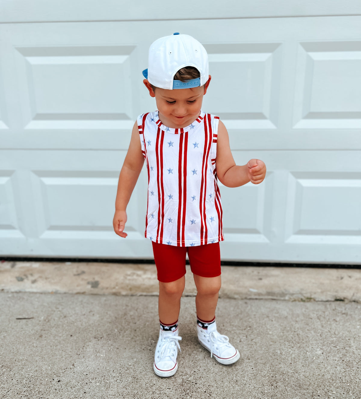 Stars & Stripes Bamboo Tank