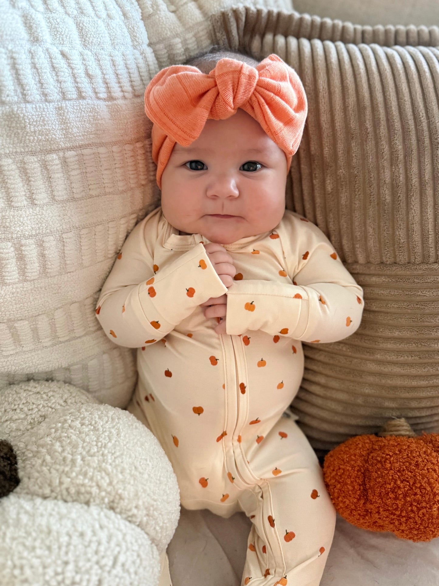 Little Pumpkin Bamboo Zippy Romper